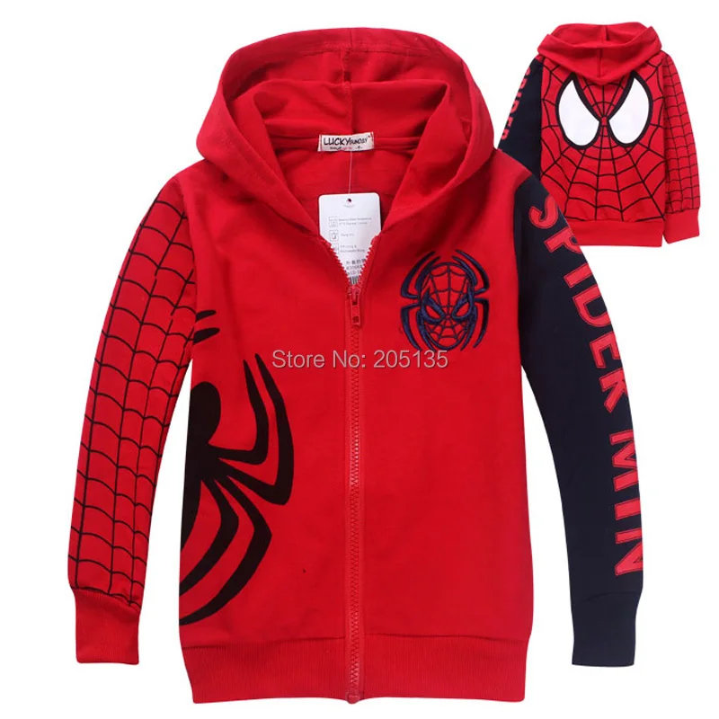 YMLBID 2017 New Spring Autumn Baby Boy Coat Spiderman Hooded Jacket Children Kids Cartoon Sweater Toddlers Outerwear Clothes
YMLBID 2017 New Spring Autumn Baby Boy Coat Spiderman Hooded Jacket Children Kids Cartoon Sweater Toddlers Outerwear Clothes