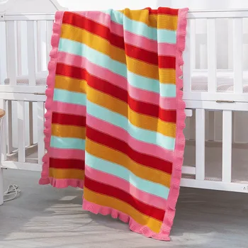 INS New Baby Blanket Newborn Colourful Baby Style Blanket Soft Warm Knitted Baby Swaddling Bath Towel Children Toddler Bedding
INS New Baby Blanket Newborn Colourful Baby Style Blanket Soft Warm Knitted Baby Swaddling Bath Towel Children Toddler Bedding