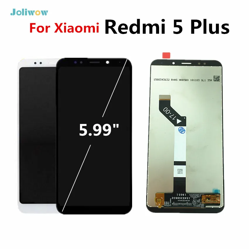 5.99" For Xiaomi Redmi 5 Plus LCD Display 10 Touch Screen Replacement Spare Parts For Redmi5 Plus LCD Screen
5.99" For Xiaomi Redmi 5 Plus LCD Display 10 Touch Screen Replacement Spare Parts For Redmi5 Plus LCD Screen