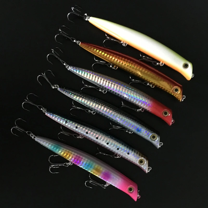 2018 New Lure 1Pieces Oversize Lure Minnow Sea Fishing Tackle Artificial Hard Bait Hook 12cm 17g Laser Lures
2018 New Lure 1Pieces Oversize Lure Minnow Sea Fishing Tackle Artificial Hard Bait Hook 12cm 17g Laser Lures