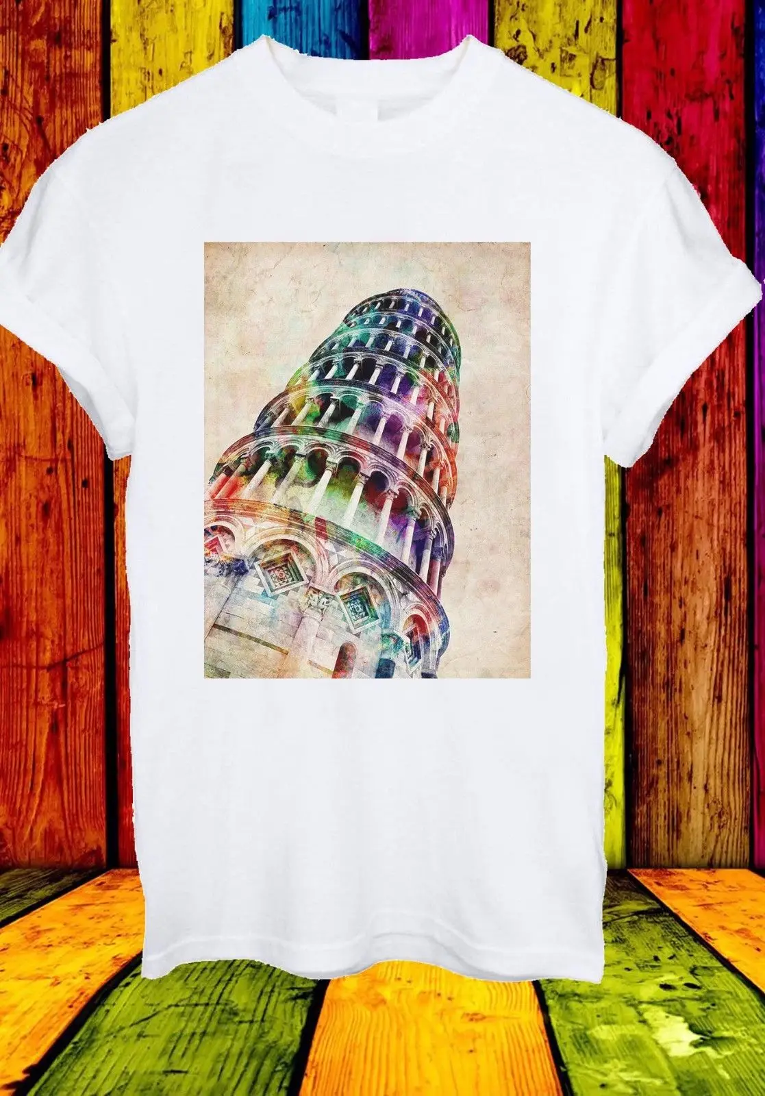Leaning Tower of Pisa Italy Campanile Freestanding Men Women Unisex T-shirt 663 New T Shirts Funny Tops Tee free shipping
Leaning Tower of Pisa Italy Campanile Freestanding Men Women Unisex T-shirt 663 New T Shirts Funny Tops Tee free shipping