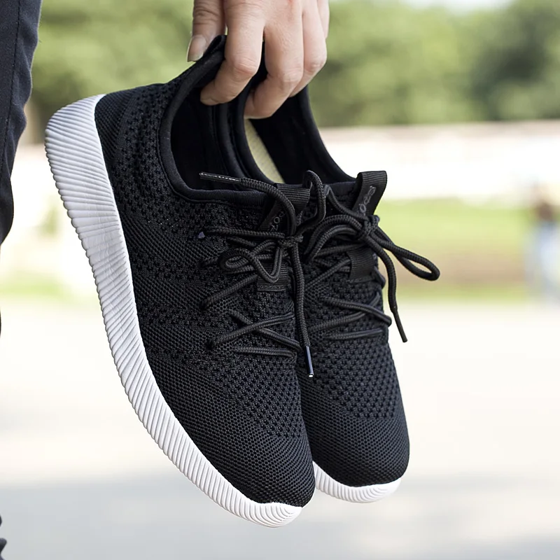 Best Sellers Unisex Knitted Mesh Breathable Jogging Shoes Walking Sneakers Couple Ultra-light Comfortable Outdoor Running Shoes
Best Sellers Unisex Knitted Mesh Breathable Jogging Shoes Walking Sneakers Couple Ultra-light Comfortable Outdoor Running Shoes
