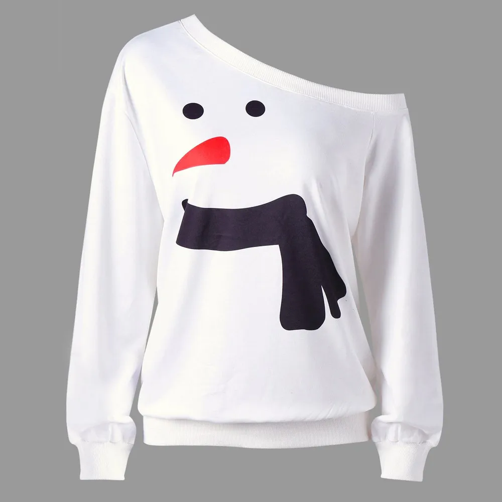 Plus Size Women Autumn And Winter Shirts Snowman Print Long Sleeve Round Neck Sweatshirt Tops Blouse Shirt Tunic Outwear 
Plus Size Women Autumn And Winter Shirts Snowman Print Long Sleeve Round Neck Sweatshirt Tops Blouse Shirt Tunic Outwear