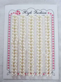 Miss00148 200pcs 4mm white nature fresh water pearl beads, one hole pearl,bread shape
Miss00148 200pcs 4mm white nature fresh water pearl beads, one hole pearl,bread shape