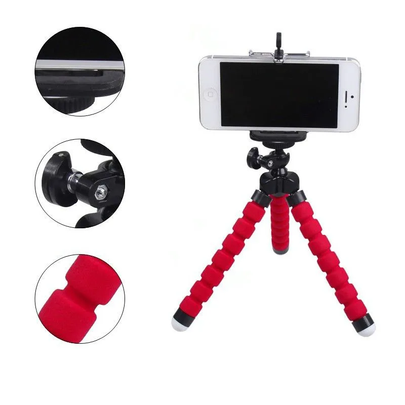 WRUMAVA Flexible Octopus Leg Phone Holder For IPhone Flexible Tripod Bracket Selfie Stand Mount For XIOAMISmartphone
WRUMAVA Flexible Octopus Leg Phone Holder For IPhone Flexible Tripod Bracket Selfie Stand Mount For XIOAMISmartphone