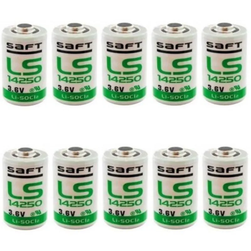 10pcs/lot New original Saft LS14250 1/2AA 3.6V PLC industrial automation equipment CNC machine lithium battery Free shipping
10pcs/lot New original Saft LS14250 1/2AA 3.6V PLC industrial automation equipment CNC machine lithium battery Free shipping