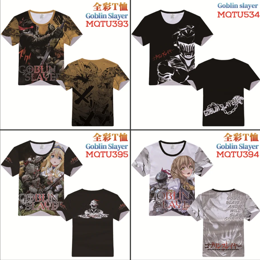 Anime Goblin Slayer T-ShirtColours 3D Printing Short Sleeve Cosplay Clothing Tops Fashion Summer Women Modal Tee
Anime Goblin Slayer T-ShirtColours 3D Printing Short Sleeve Cosplay Clothing Tops Fashion Summer Women Modal Tee