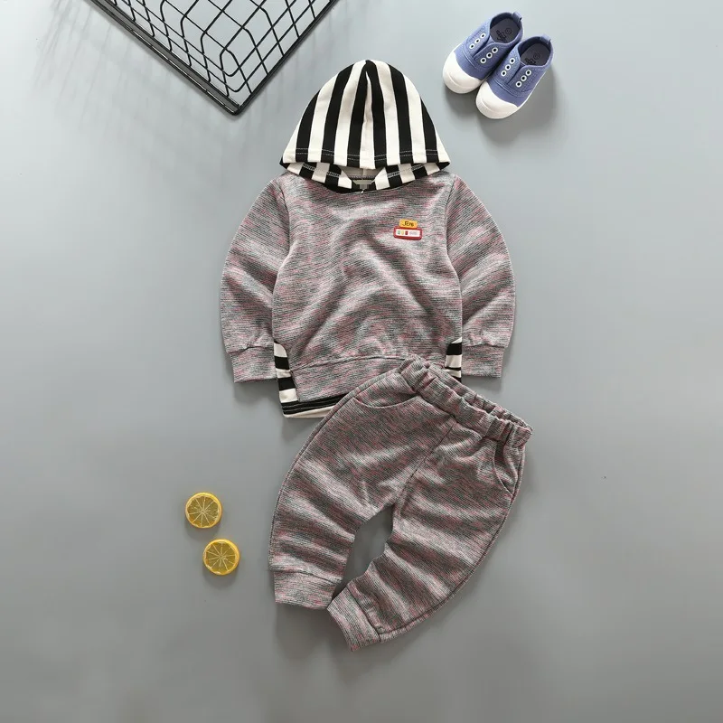 New 2018 Baby Boys Girls Clothes Sets Fashion Pure Color Stripe Kids Suits Cotton Spring Autumn Children Clothing Sets
New 2018 Baby Boys Girls Clothes Sets Fashion Pure Color Stripe Kids Suits Cotton Spring Autumn Children Clothing Sets