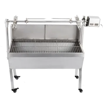 Bbq Grill 132 Lbs Stainless Lamb BBQ Roaster Rotisserie Spit Pig Chicken Adjustable
Bbq Grill 132 Lbs Stainless Lamb BBQ Roaster Rotisserie Spit Pig Chicken Adjustable