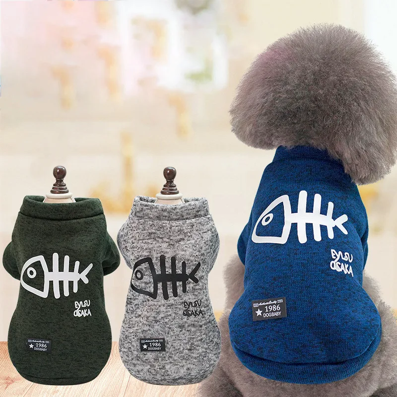 Autumn Winter Dog Clothes Pet Cat Dog Warm Clothes Pet Puppy Cotton Coat 3 Colors Fishbone Printed Pets Outfits
Autumn Winter Dog Clothes Pet Cat Dog Warm Clothes Pet Puppy Cotton Coat 3 Colors Fishbone Printed Pets Outfits