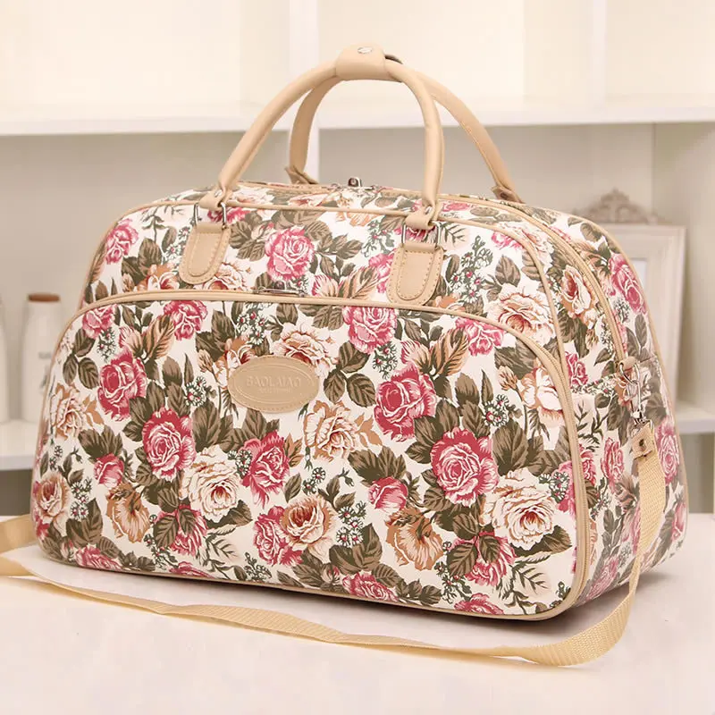 Hot Rose Print Large Capacity Women Travel Bags 2019 New Fashion Waterproof Luggage Duffle Bag Pu Leather Casual Men weekend bag
Hot Rose Print Large Capacity Women Travel Bags 2019 New Fashion Waterproof Luggage Duffle Bag Pu Leather Casual Men weekend bag