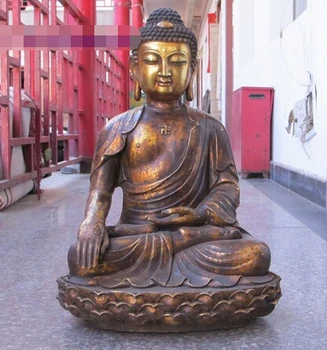 008979 24"Tibet Buddhism bronze gild Thousands Leaf Padma Amitabha Buddha Statue
008979 24"Tibet Buddhism bronze gild Thousands Leaf Padma Amitabha Buddha Statue