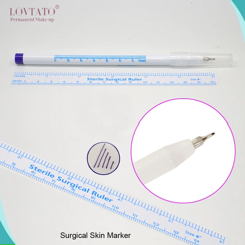 2018 Permanent Makeup Microblading Surgical Skin Marker For Eyebrow Pen Tattoo Sterile Cosmetic Positioning Acupuncture Point
2018 Permanent Makeup Microblading Surgical Skin Marker For Eyebrow Pen Tattoo Sterile Cosmetic Positioning Acupuncture Point
