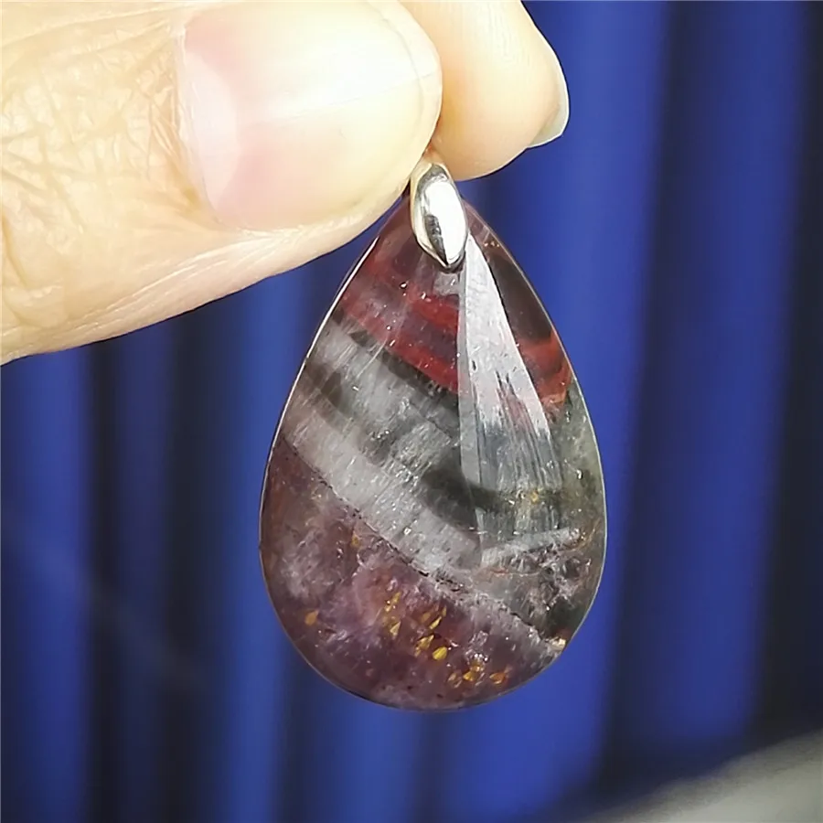 Genuine Natural Cacoxenite Auralite 23 Pendant Healing Crystal Gems Suspension Water Drop Natural Stone Pendant 29x20x10mm
Genuine Natural Cacoxenite Auralite 23 Pendant Healing Crystal Gems Suspension Water Drop Natural Stone Pendant 29x20x10mm