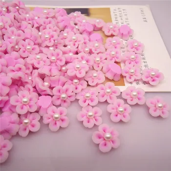30pc/lots Pink Flat Polymer Clay Flowesr With Pearl Small Rose Beads For Craft Jewelry Production Decoration Materials Supplies
30pc/lots Pink Flat Polymer Clay Flowesr With Pearl Small Rose Beads For Craft Jewelry Production Decoration Materials Supplies
