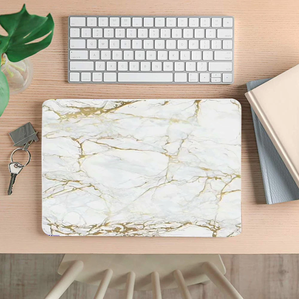 Gold Marble Case for MacBook Air Pro Retina 12 13 15 mac book Pro 13.3 15.4 inch Laptop Shell Keyboard Cover Screen Protector
Gold Marble Case for MacBook Air Pro Retina 12 13 15 mac book Pro 13.3 15.4 inch Laptop Shell Keyboard Cover Screen Protector