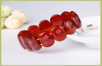 Dark Green 100% Natural brazil agate "FO" Beads Women Men's Gift Bracelets Nephrite Qing Jades Jewelry
Dark Green 100% Natural brazil agate "FO" Beads Women Men's Gift Bracelets Nephrite Qing Jades Jewelry
