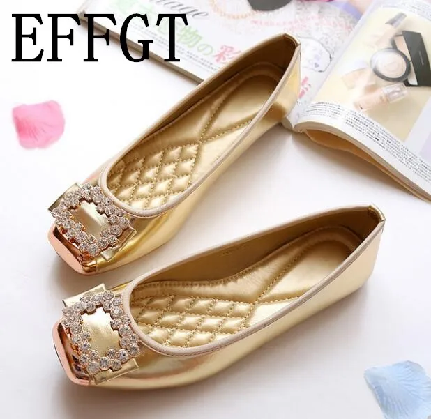EFFGT New fashion 2018 Sring Summer Casual Shoes Women Flats doudou Shoes Ballerina Women Flat Shoes Crystal single shoes
EFFGT New fashion 2018 Sring Summer Casual Shoes Women Flats doudou Shoes Ballerina Women Flat Shoes Crystal single shoes