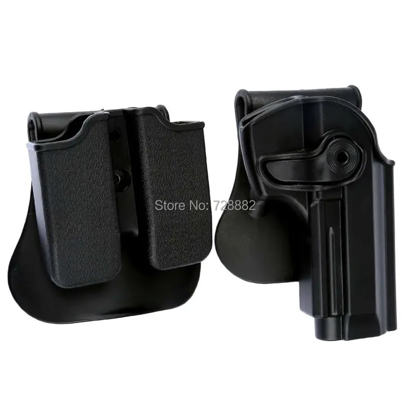 Tactical Right Handed Pistol Holster Double Paddle Magazine Pouch for Beretta 92 92FS 96
Tactical Right Handed Pistol Holster Double Paddle Magazine Pouch for Beretta 92 92FS 96