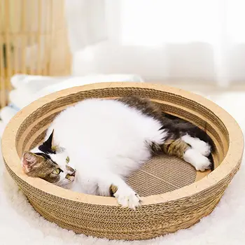 Large Space Bowl Type Cat Scratch Board Scratching Pad Cat Nest Toy Scratcher For Grinding Claws Body Massage Rest Scratching
Large Space Bowl Type Cat Scratch Board Scratching Pad Cat Nest Toy Scratcher For Grinding Claws Body Massage Rest Scratching