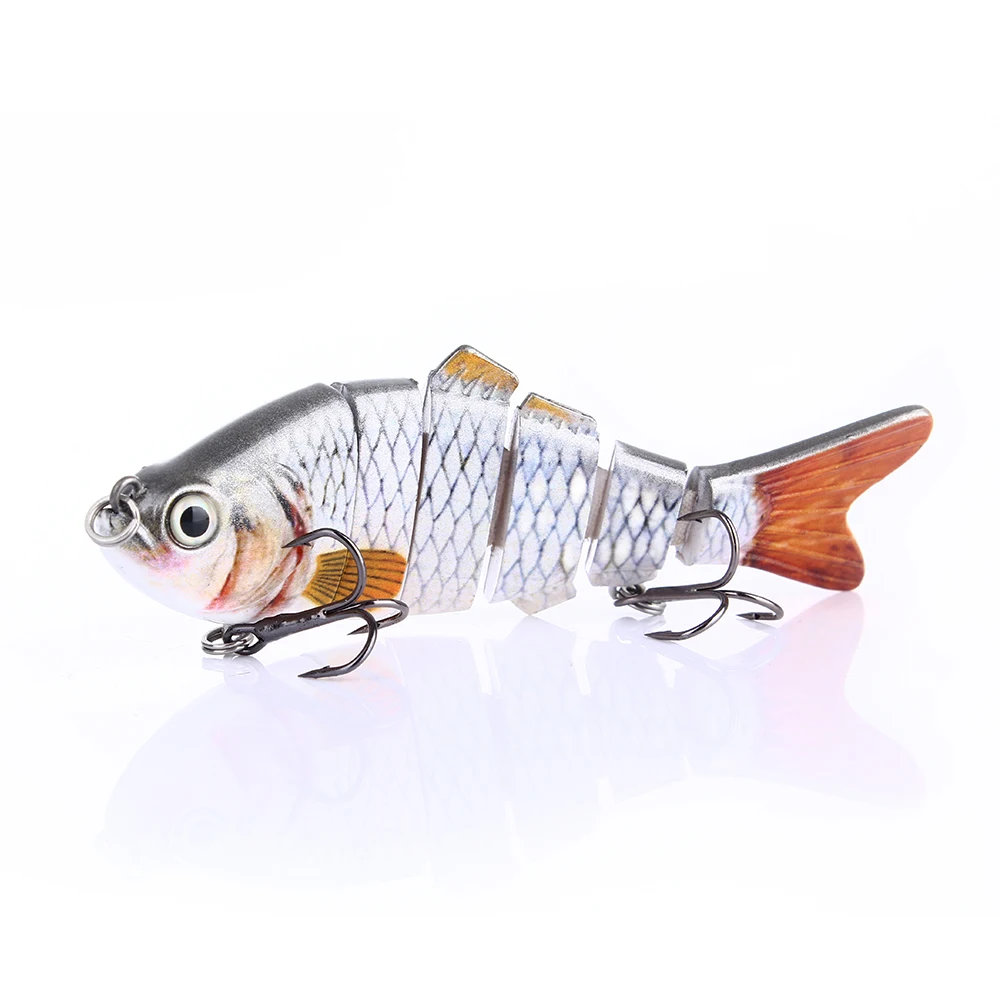 1PCS 10cm Multi Jointed Fishing Lure 18.5g 6 Segments Sinking Fish Swimbait Artificial Fishing bait Wobblers Pesca Crankbaits
1PCS 10cm Multi Jointed Fishing Lure 18.5g 6 Segments Sinking Fish Swimbait Artificial Fishing bait Wobblers Pesca Crankbaits