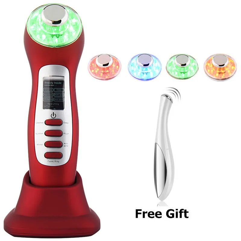 Galvanic Spa Ultrasonic High Frequency LED Light Photon Facial Treatment Removal Face Deep Cleaning Skin Care
Galvanic Spa Ultrasonic High Frequency LED Light Photon Facial Treatment Removal Face Deep Cleaning Skin Care