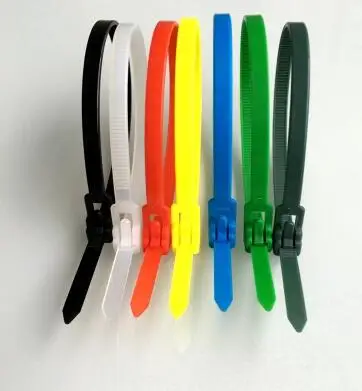 free shiping 50pcs/lot 5 * 200 refundable style tie noose ties reusable cable ties Quality Releasable cable ties
free shiping 50pcs/lot 5 * 200 refundable style tie noose ties reusable cable ties Quality Releasable cable ties