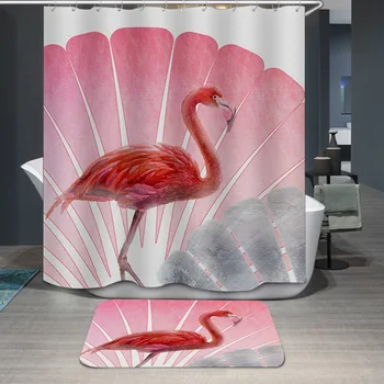 Free shipping 2018 Personality digital color environmental protection printing polyester shower curtain flamingo
Free shipping 2018 Personality digital color environmental protection printing polyester shower curtain flamingo