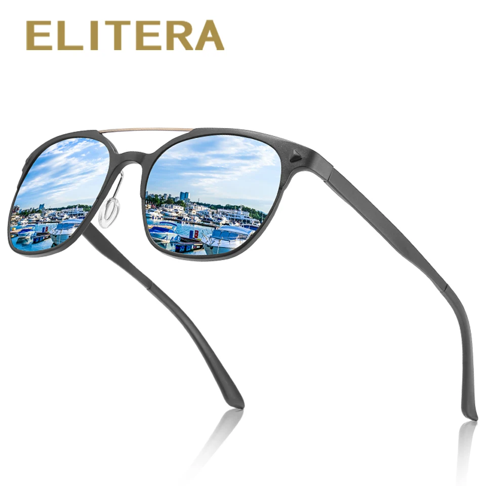 ELITERA Brand Design Aluminum magnesium Polarized Sunglasses Men Women Classic Sun Glasses Eyewear UV400 Protection
ELITERA Brand Design Aluminum magnesium Polarized Sunglasses Men Women Classic Sun Glasses Eyewear UV400 Protection