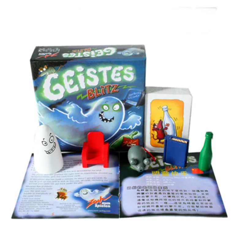 Geistes Blitz 1 Board Game 2-8 Players FamilyParty Best Gift for Children English Instructions Cards Game Reaction Game
Geistes Blitz 1 Board Game 2-8 Players FamilyParty Best Gift for Children English Instructions Cards Game Reaction Game