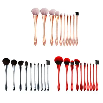 10Pcs Goblet Shaped Makeup Brushes Set Powder Foundation Eyeshadow Concealer Contour Lip Brush Slim Cosmetic Tools Kit 3 Colors
10Pcs Goblet Shaped Makeup Brushes Set Powder Foundation Eyeshadow Concealer Contour Lip Brush Slim Cosmetic Tools Kit 3 Colors