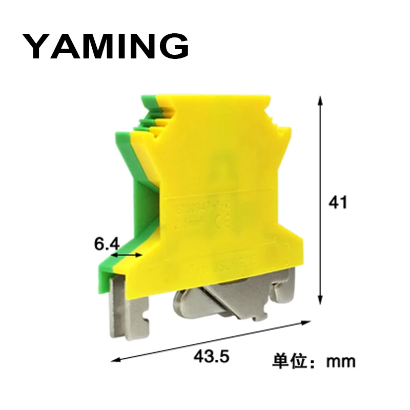 10pcs/lot Wire Terminal blocks UK-2.5B universal lug plate Wiring Cable row connection DIN rail mounted UK2.5B Yellow/Green
10pcs/lot Wire Terminal blocks UK-2.5B universal lug plate Wiring Cable row connection DIN rail mounted UK2.5B Yellow/Green