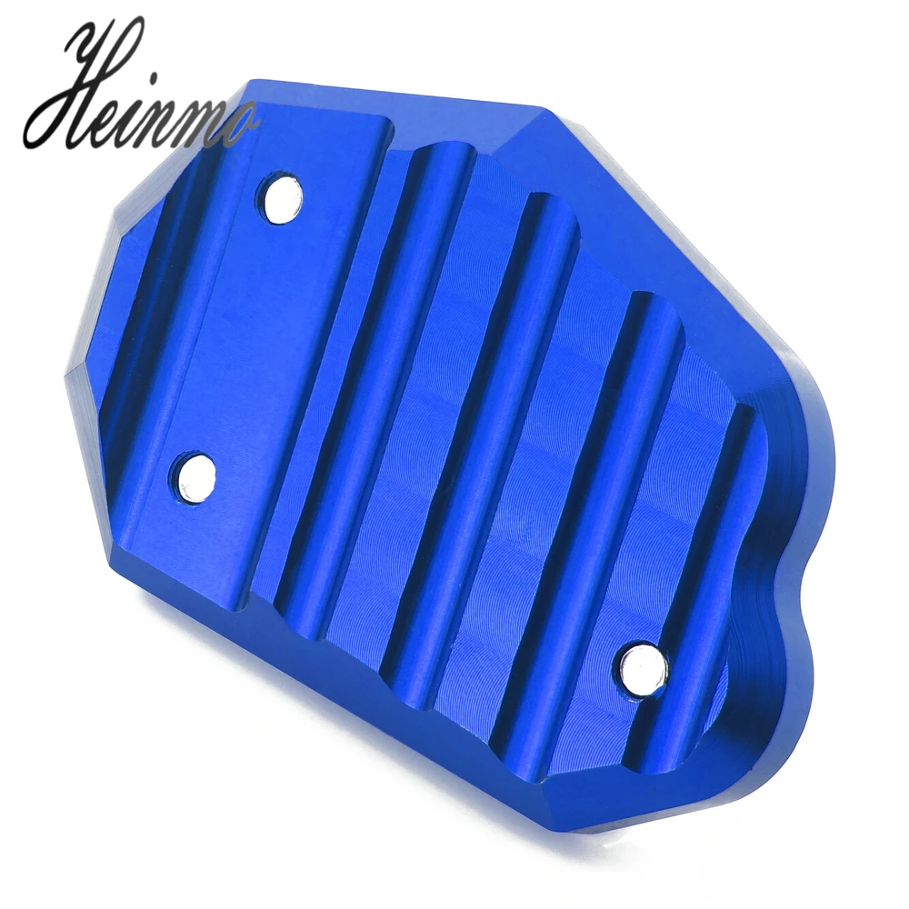 For Kawasaki Z800 Z1000 Z1000SX Ninja 400R 650650R 1000 ZX-6R10R ER4N4F ER6N6F Versys 650 Motorcycle Kickstand Enlarge Plate (16)
