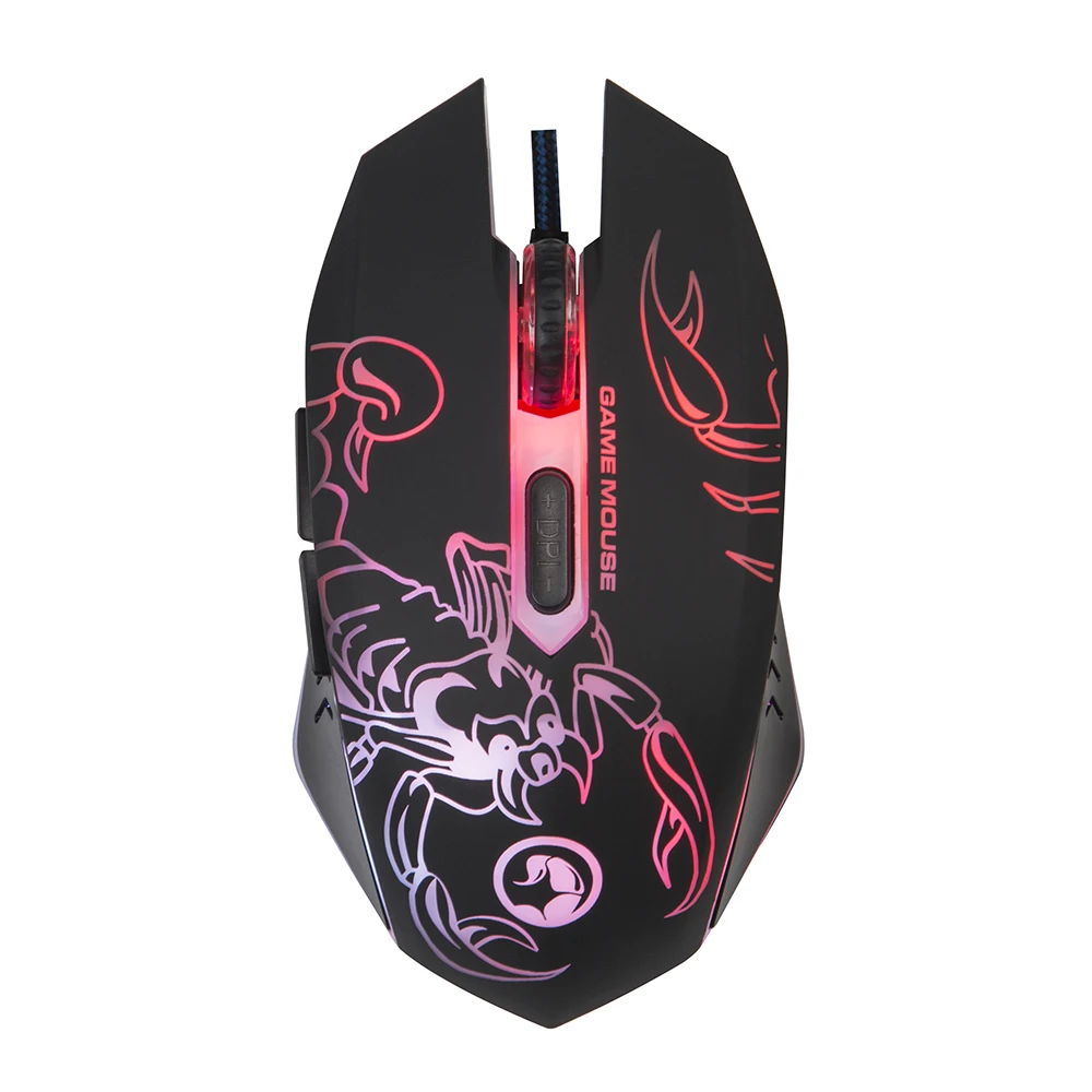 MARVO M316 Gaming Mouse ,6 Button LED Light Wired Mouse, Ajustable DPI Optical Ergonomic USB Mice For PC/Laptops/Computer
MARVO M316 Gaming Mouse ,6 Button LED Light Wired Mouse, Ajustable DPI Optical Ergonomic USB Mice For PC/Laptops/Computer