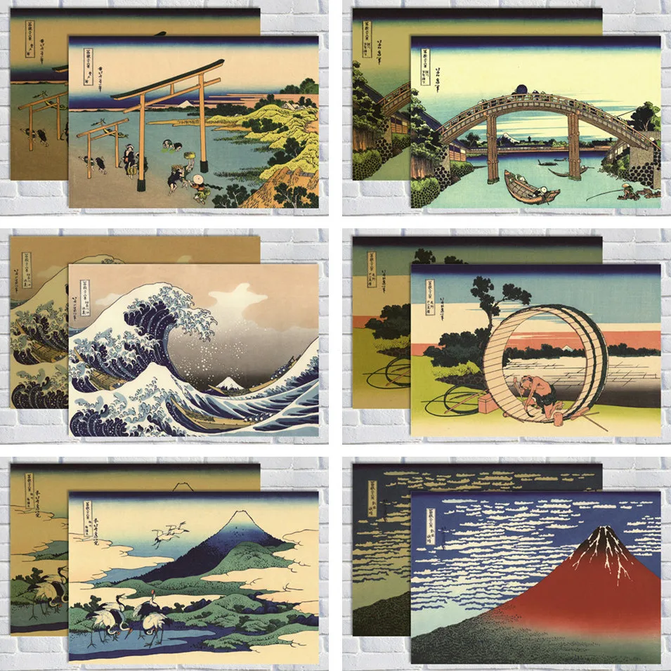 Fuji surfing Kanagawa Japan Ukiyoe/kraft paper/Wall stickers/cafe bar poster/Retro Poster/decorative painting
Fuji surfing Kanagawa Japan Ukiyoe/kraft paper/Wall stickers/cafe bar poster/Retro Poster/decorative painting