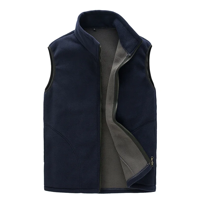 Men Winter Fleece Vest Male Thick Warm Waistcoat Outwear Casual Thermal Soft Vests Mens Windproof Sleeveless Jacket
Men Winter Fleece Vest Male Thick Warm Waistcoat Outwear Casual Thermal Soft Vests Mens Windproof Sleeveless Jacket