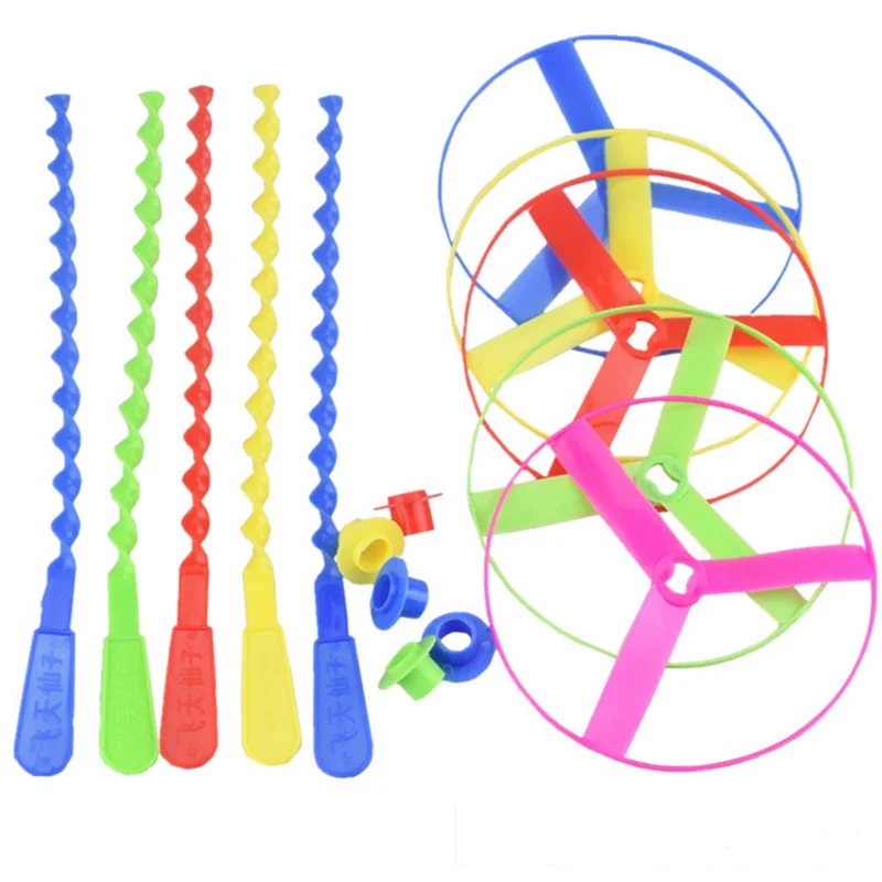 5 pcs/set Creative novelty Toys flying fairy flying saucer UFO flying wheel Flying gyro Hand made bamboo dragonfly gift
5 pcs/set Creative novelty Toys flying fairy flying saucer UFO flying wheel Flying gyro Hand made bamboo dragonfly gift