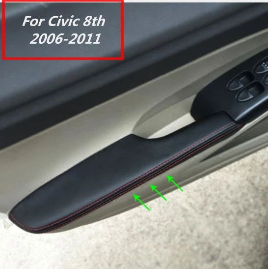 For Honda Civic 8th Gen 2006- 2011 Microfiber Leather Door Armrest Panel Protective Cover with Mount Fittings
For Honda Civic 8th Gen 2006- 2011 Microfiber Leather Door Armrest Panel Protective Cover with Mount Fittings