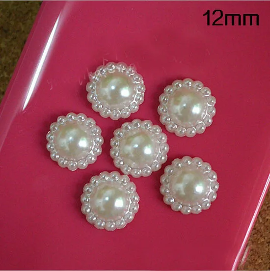 100pcs/lot 12mm White Sunflower Shape Craft ABS Resin Flatback Half Round Pearls Flatback Scrapbook Beads For DIY Decoration
100pcs/lot 12mm White Sunflower Shape Craft ABS Resin Flatback Half Round Pearls Flatback Scrapbook Beads For DIY Decoration