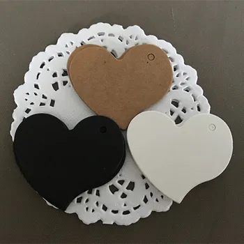 1000pcs Kraft Paper Small Heart Label Blank Card Diy Jewelry Wedding Party Giftaccessories Price Tags Size 4.4cm*4cm Hole 3mm
1000pcs Kraft Paper Small Heart Label Blank Card Diy Jewelry Wedding Party Giftaccessories Price Tags Size 4.4cm*4cm Hole 3mm