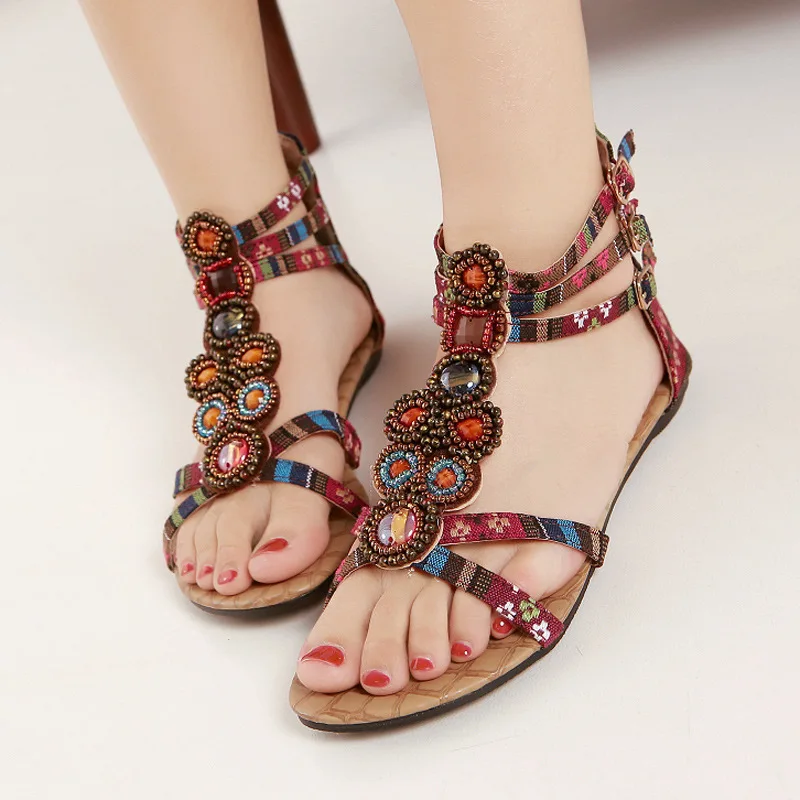 2019 Beads Low Toe Woman Sandals
2019 Beads Low Toe Woman Sandals