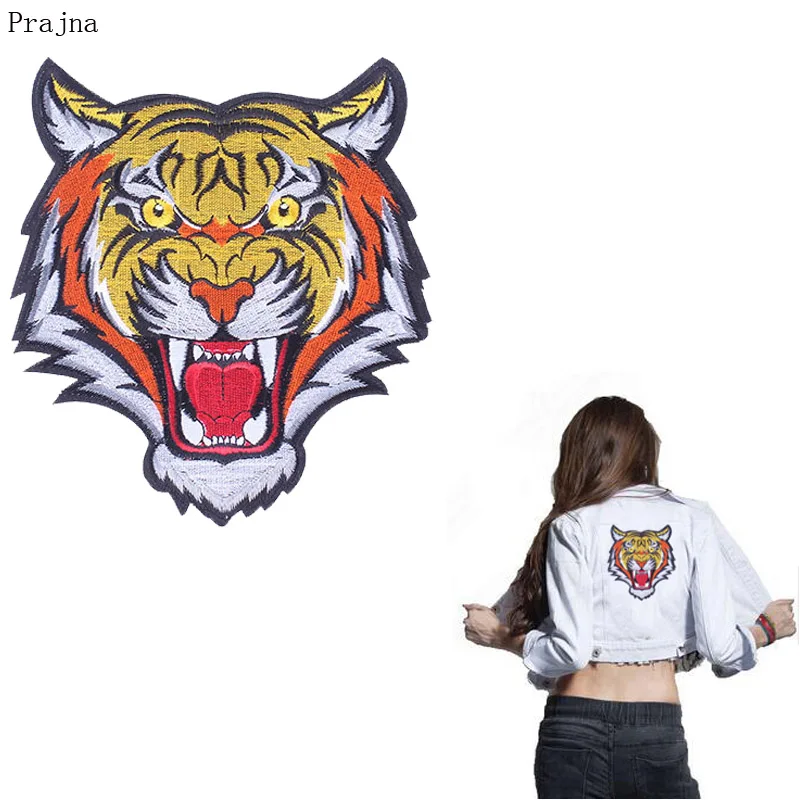Prajna Flower Skull Tiger Patch Stalker Iron On Patch Biker Punk Badge Wings Crown Large Embroidered Patches For Clothes Stripes
Prajna Flower Skull Tiger Patch Stalker Iron On Patch Biker Punk Badge Wings Crown Large Embroidered Patches For Clothes Stripes