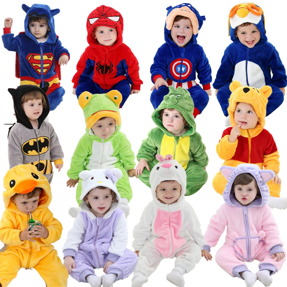 Androktones Winter Animal Kids Clothes Fleece Romper Set Baby Boys Girls Jumpsuits Overalls Cosplay Halloween Christmas Costume
Androktones Winter Animal Kids Clothes Fleece Romper Set Baby Boys Girls Jumpsuits Overalls Cosplay Halloween Christmas Costume