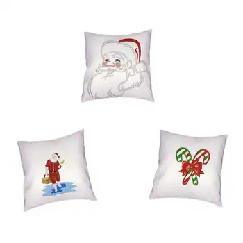 Minimalist Cartoon Style Christmas Gift Cushion Cover Santa Snowman Christmas Tree Home Sofa Decoration Throw Pillowcase 45X45Cm 
Minimalist Cartoon Style Christmas Gift Cushion Cover Santa Snowman Christmas Tree Home Sofa Decoration Throw Pillowcase 45X45Cm