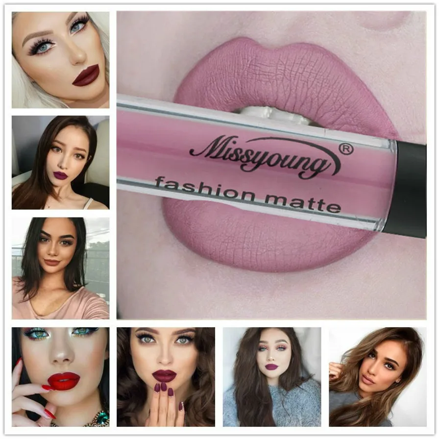 1pcs Elegant Light Purple Pink Matte Lipgloss Sexy Liquid Lip Gloss Matte Long Lasting Waterproof Cosmetic Beauty Makeup Lipglos
1pcs Elegant Light Purple Pink Matte Lipgloss Sexy Liquid Lip Gloss Matte Long Lasting Waterproof Cosmetic Beauty Makeup Lipglos