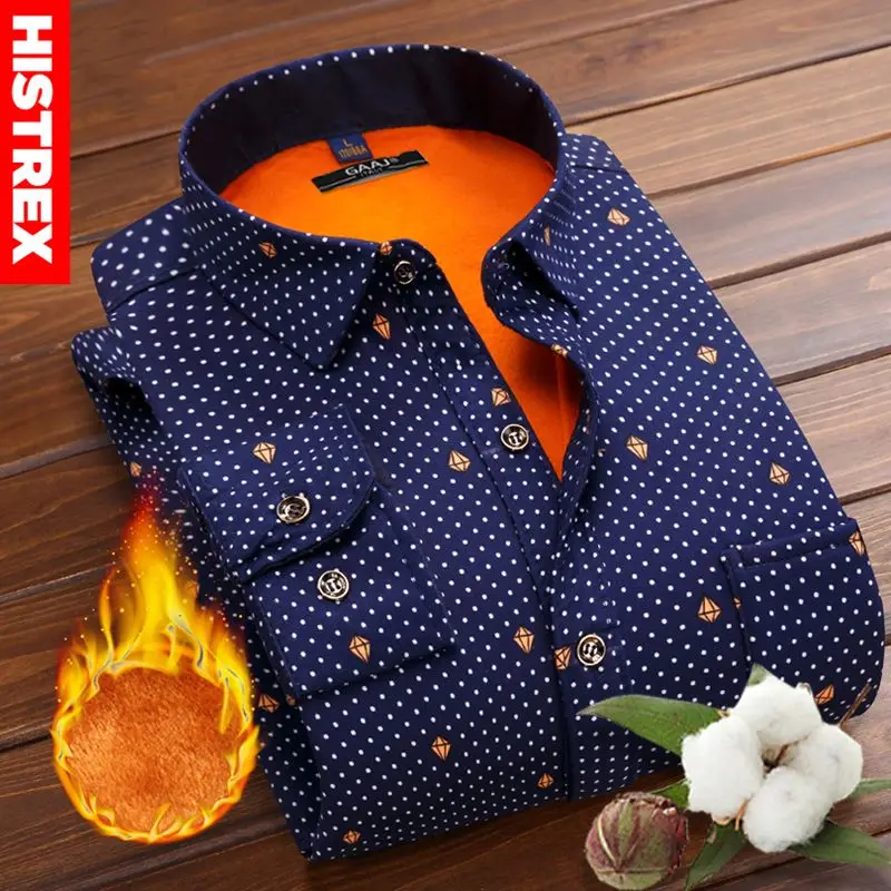HISTREX Brand Men Shirt 23 Colors Shirts Man Autumn Winter Thick Warm Fleece Plaid Print Social Long Sleeve Clothes Streetwear
HISTREX Brand Men Shirt 23 Colors Shirts Man Autumn Winter Thick Warm Fleece Plaid Print Social Long Sleeve Clothes Streetwear