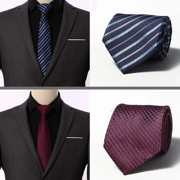 Formal Wedding Necktie for Men Stripe Dots Classic Fashion Men Ties for Business 8 cm Neck wear Suits Jacquard Neck Tie
Formal Wedding Necktie for Men Stripe Dots Classic Fashion Men Ties for Business 8 cm Neck wear Suits Jacquard Neck Tie
