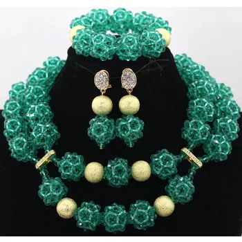Latest Teal Green Crystal Balls Choker Necklace Set Women Birthday Party Presant Jewelry Bracelet Beads Set Free Shipping QW023
Latest Teal Green Crystal Balls Choker Necklace Set Women Birthday Party Presant Jewelry Bracelet Beads Set Free Shipping QW023