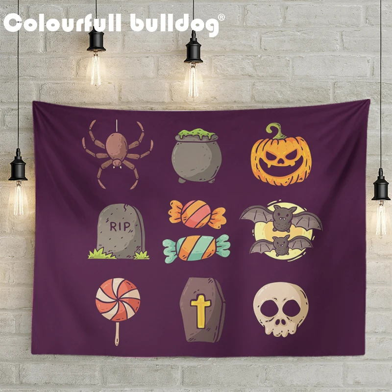 Lovely Halloween Wall Hanging Tapestry Pumpkin Rip Candy Owl Beach Mat Witch Ghost Trick or Treat Yoga Blanket Decor Living Room
Lovely Halloween Wall Hanging Tapestry Pumpkin Rip Candy Owl Beach Mat Witch Ghost Trick or Treat Yoga Blanket Decor Living Room