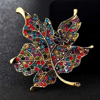zlxgirl Enamel Tree leafs Brooches Jewelry Big Size Leafs Brooch Pins For Women Party Gifts Rhinestone Crystal Brooch Broaches
zlxgirl Enamel Tree leafs Brooches Jewelry Big Size Leafs Brooch Pins For Women Party Gifts Rhinestone Crystal Brooch Broaches
